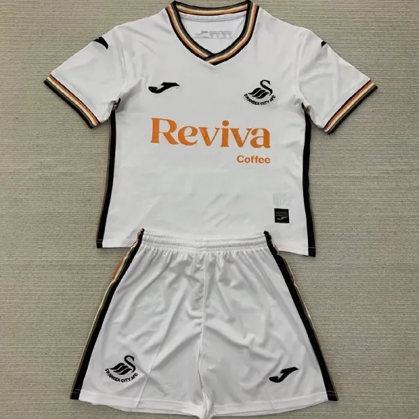 24/25 Swansea City home kids kit