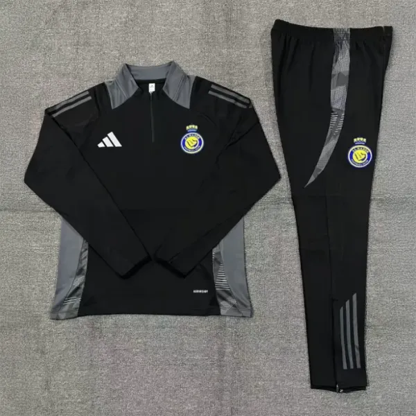 24/25 Al Nassr kids black training suit