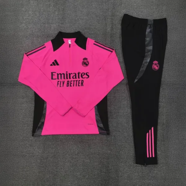 24/25 Real Madrid Adult training suit Rose Red