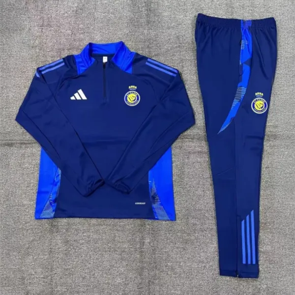 24/25 Al Nassr kids blue training suit