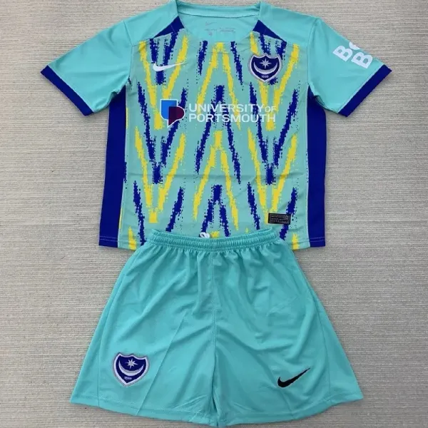 24/25 Portsmouth third kids kit
